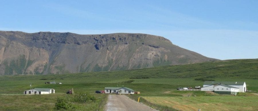 Bjarnastaðir and its surroundings